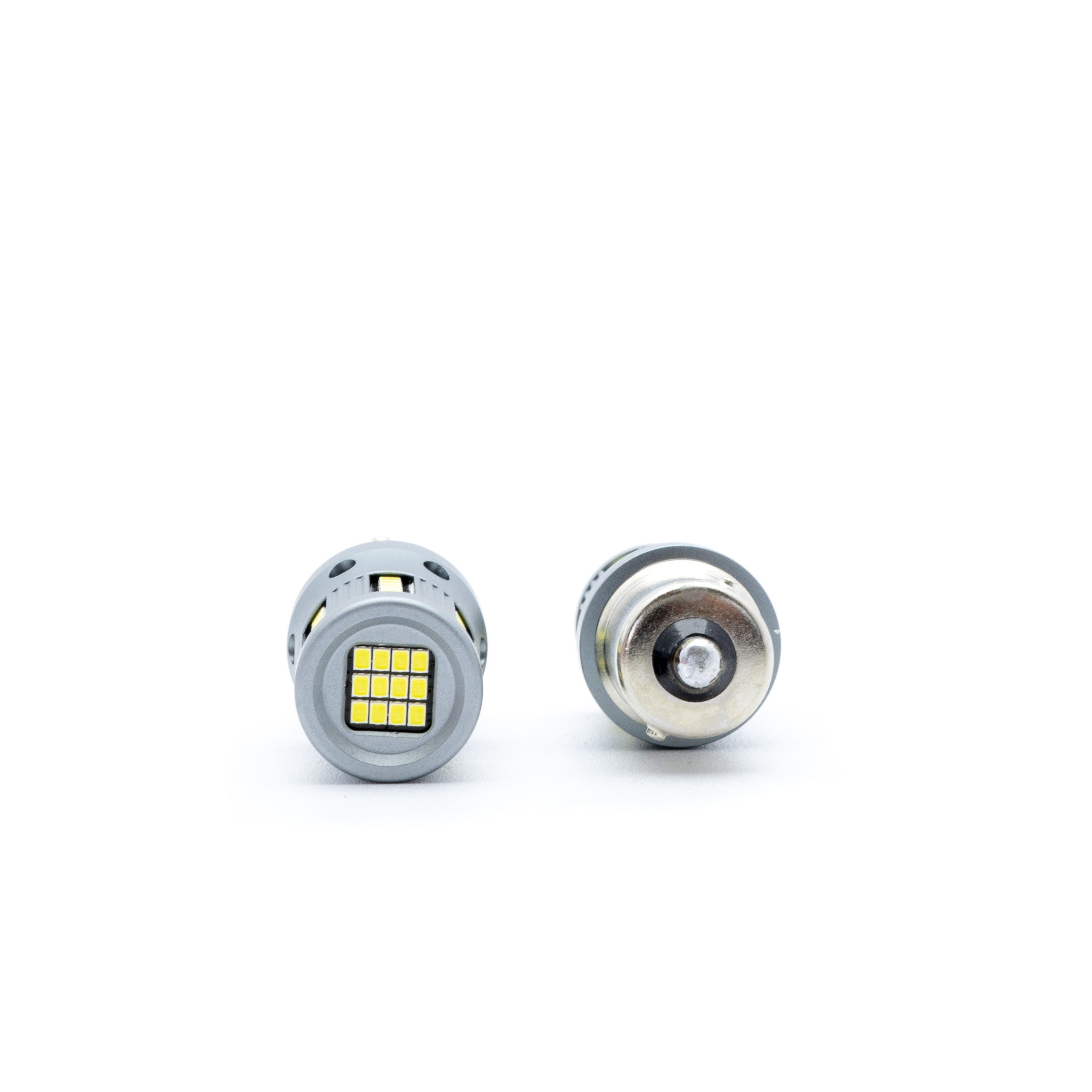 LED-lampa för bil – P21W – BA15S – 6000K – 66 LED – SMD 2016 – 2-pack