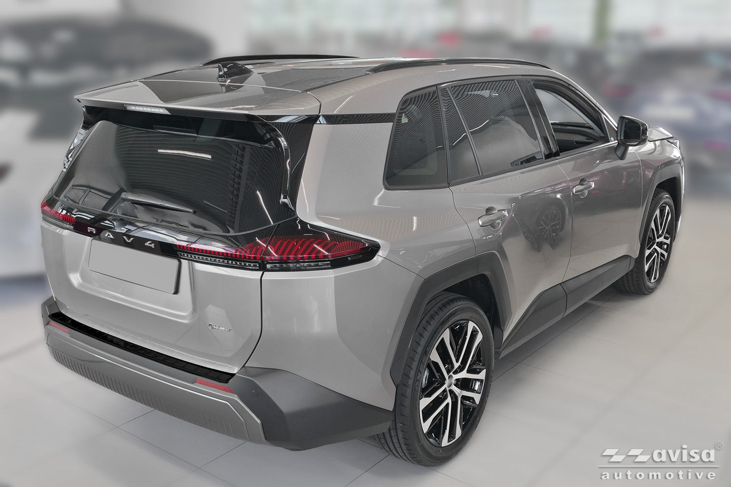 Lastskydd Black Mat Toyota Rav 4 VI (XA6) 2026+ – Mattsvart – detaljbild 2
