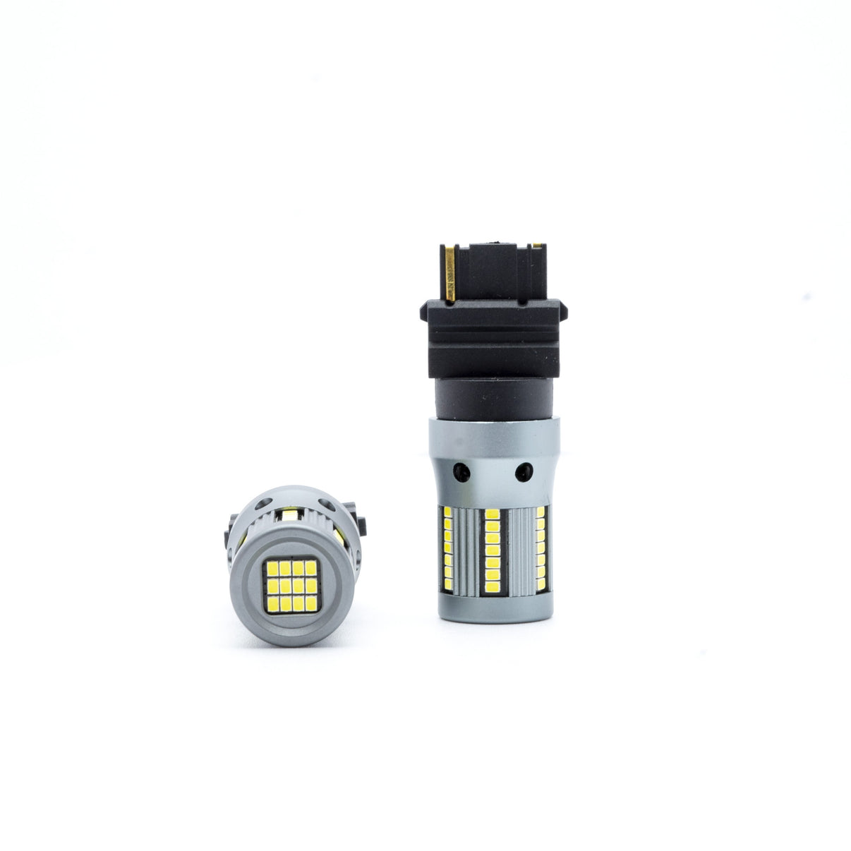 LED-lampa för bil – P27W – W2,1x9,5d,5x16q – 6000K – 66 LED – SMD 2016 – 2-pack