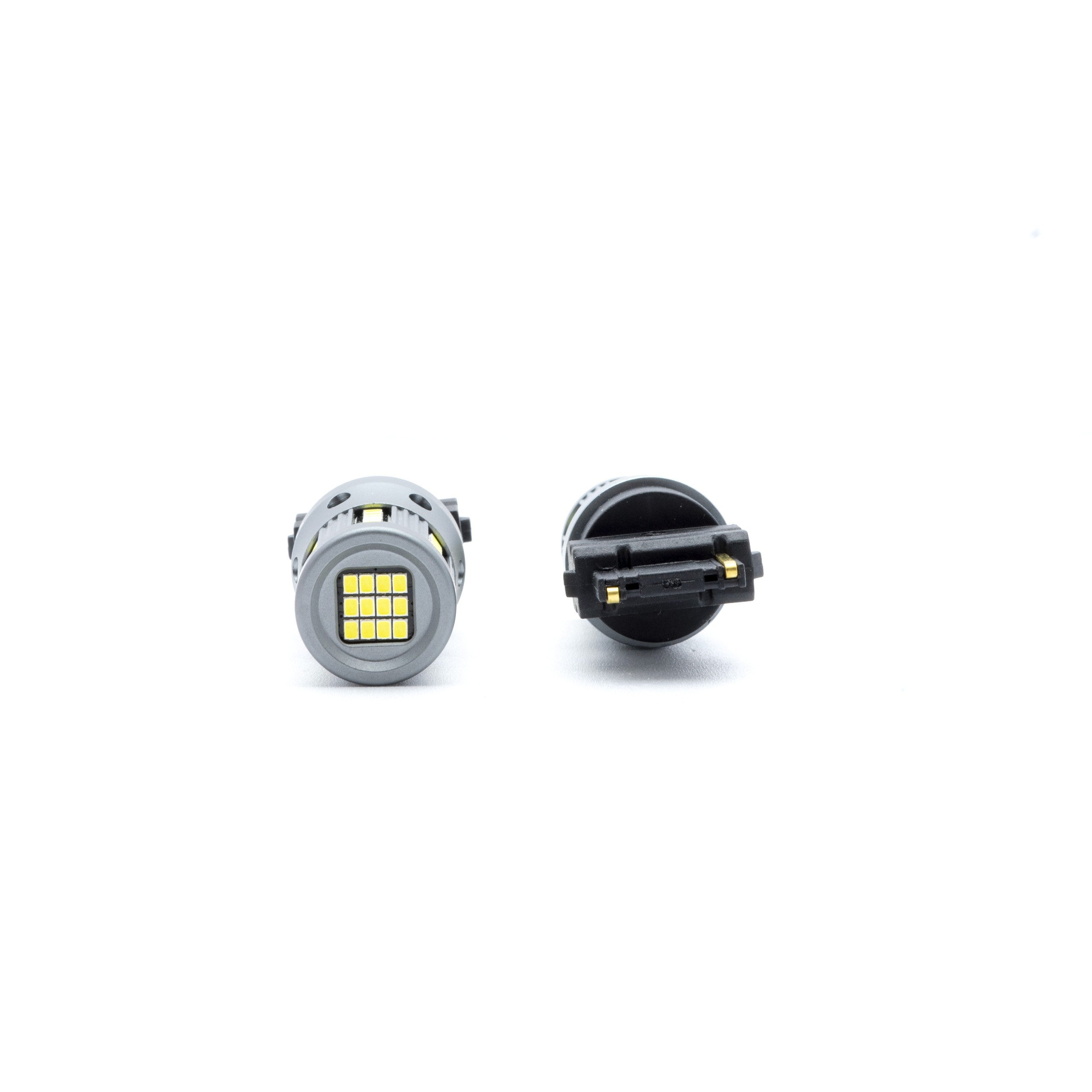 LED-lampa för bil – P27W – W2,1x9,5d,5x16q – 6000K – 66 LED – SMD 2016 – 2-pack