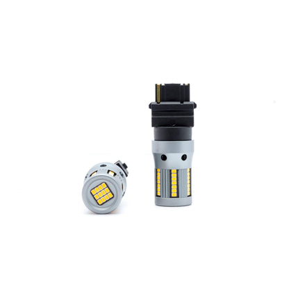 LED-lampa för bil – P27W – W2,1x9,5d,5x16q – 1700–1800K – 66 LED – SMD 2016