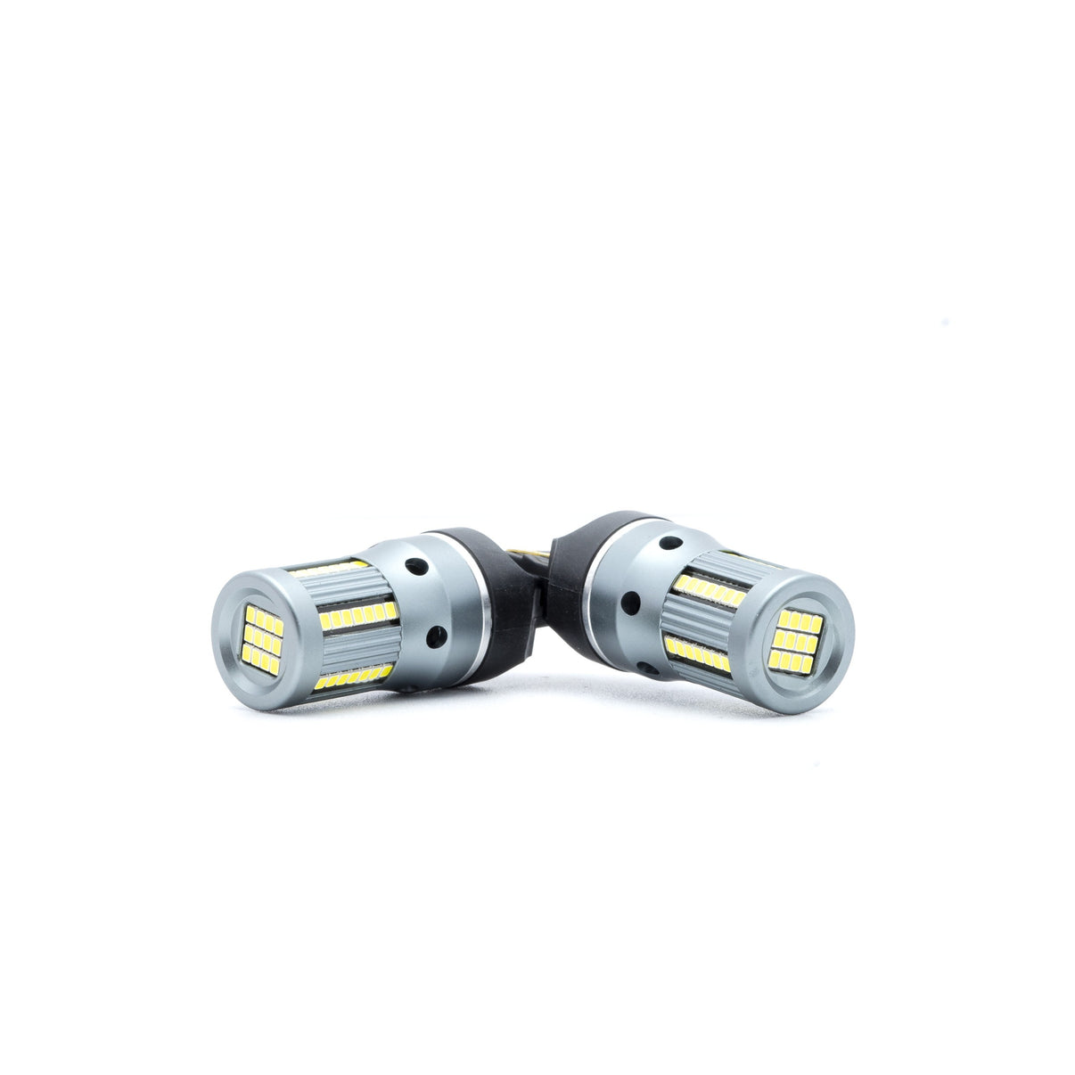 LED-lampa för bil – W21W – W3X16D – 6000K – 66 LED – SMD 2016 – 2-pack