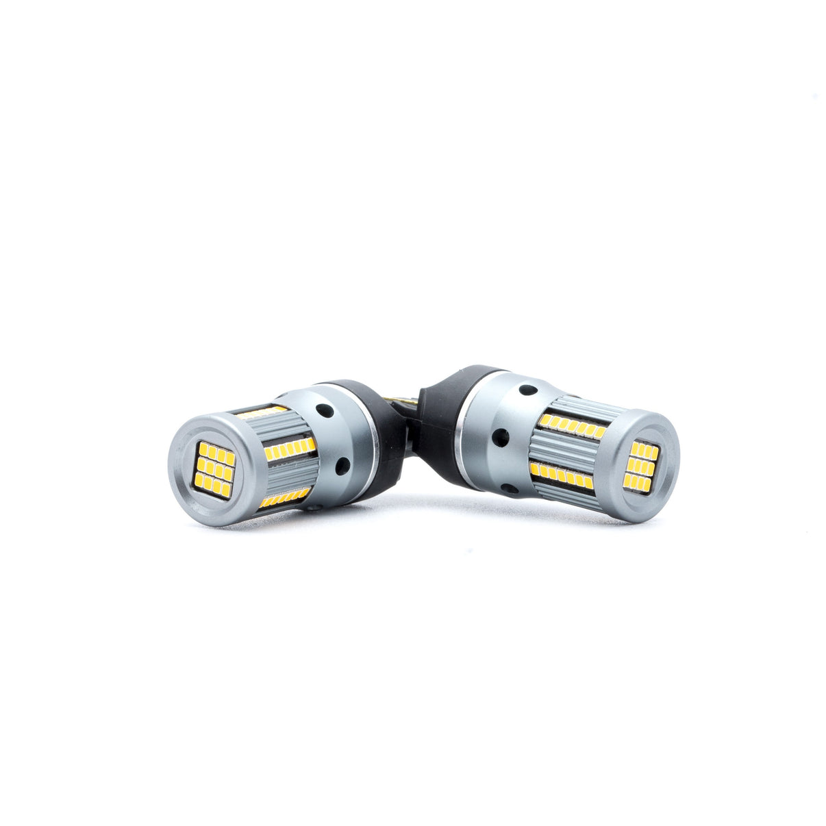 LED-lampa för bil – W21W – W3X16D – 1700–1800K – 66 LED – SMD 2016 – 2-pack