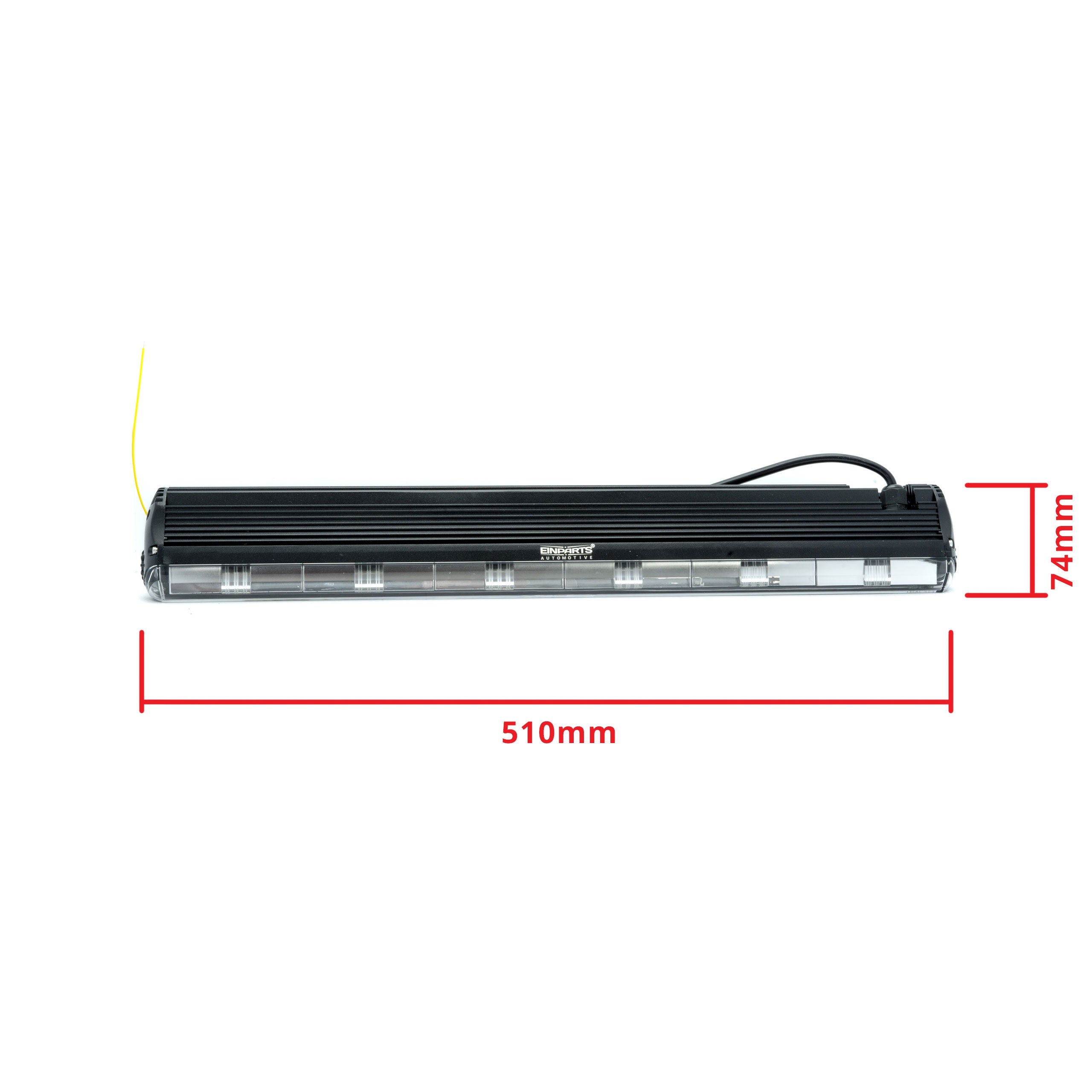 LED-extralampa – 84 W – 6000K – 28 LED – 11340 LM – 510 mm
