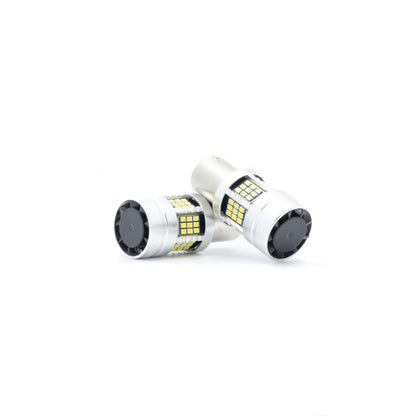 LED-lampa för bil – P21W – BA15S – 6000K – 54 LED – SMD 2016 – 2-pack