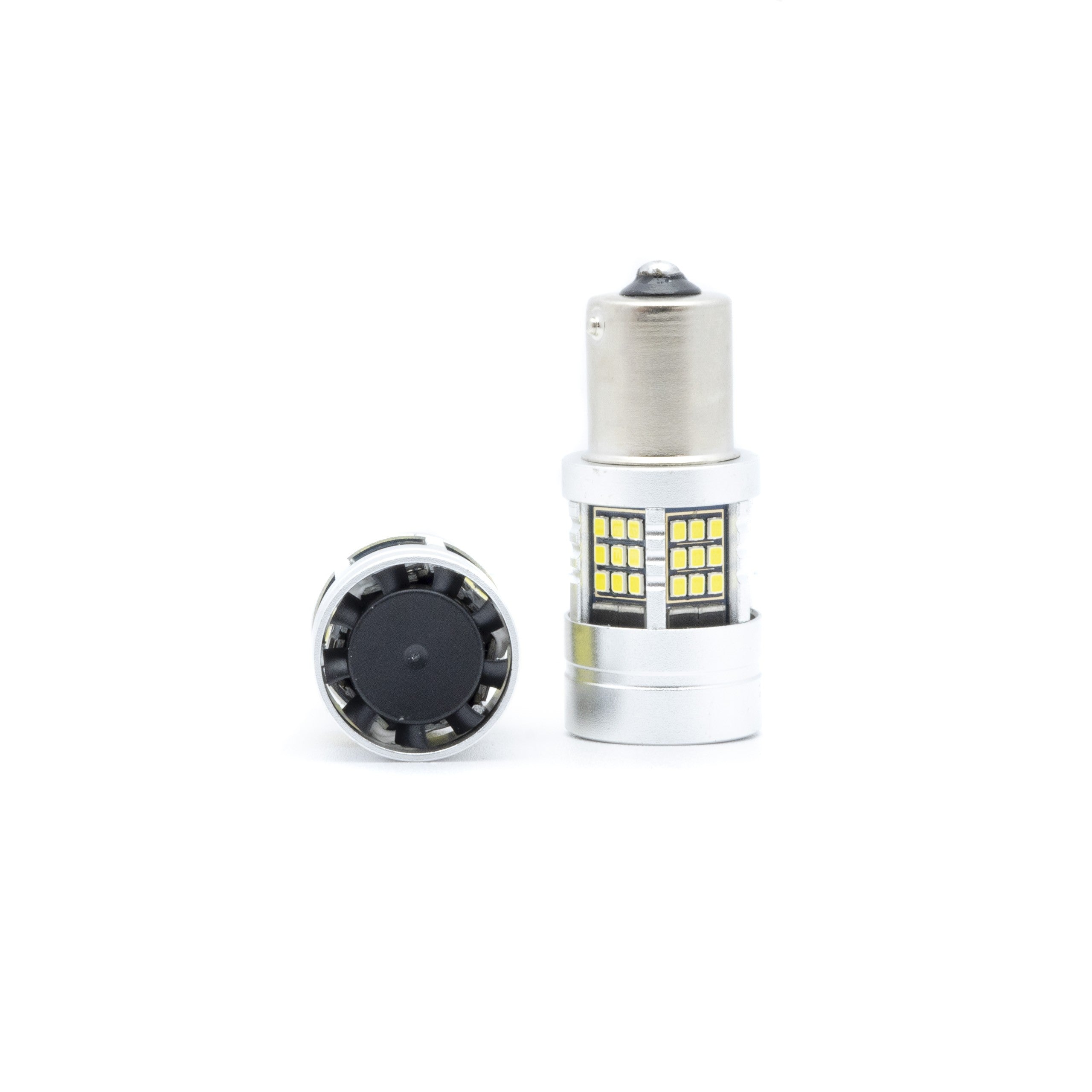 LED-lampa för bil – P21W – BA15S – 6000K – 54 LED – SMD 2016 – 2-pack