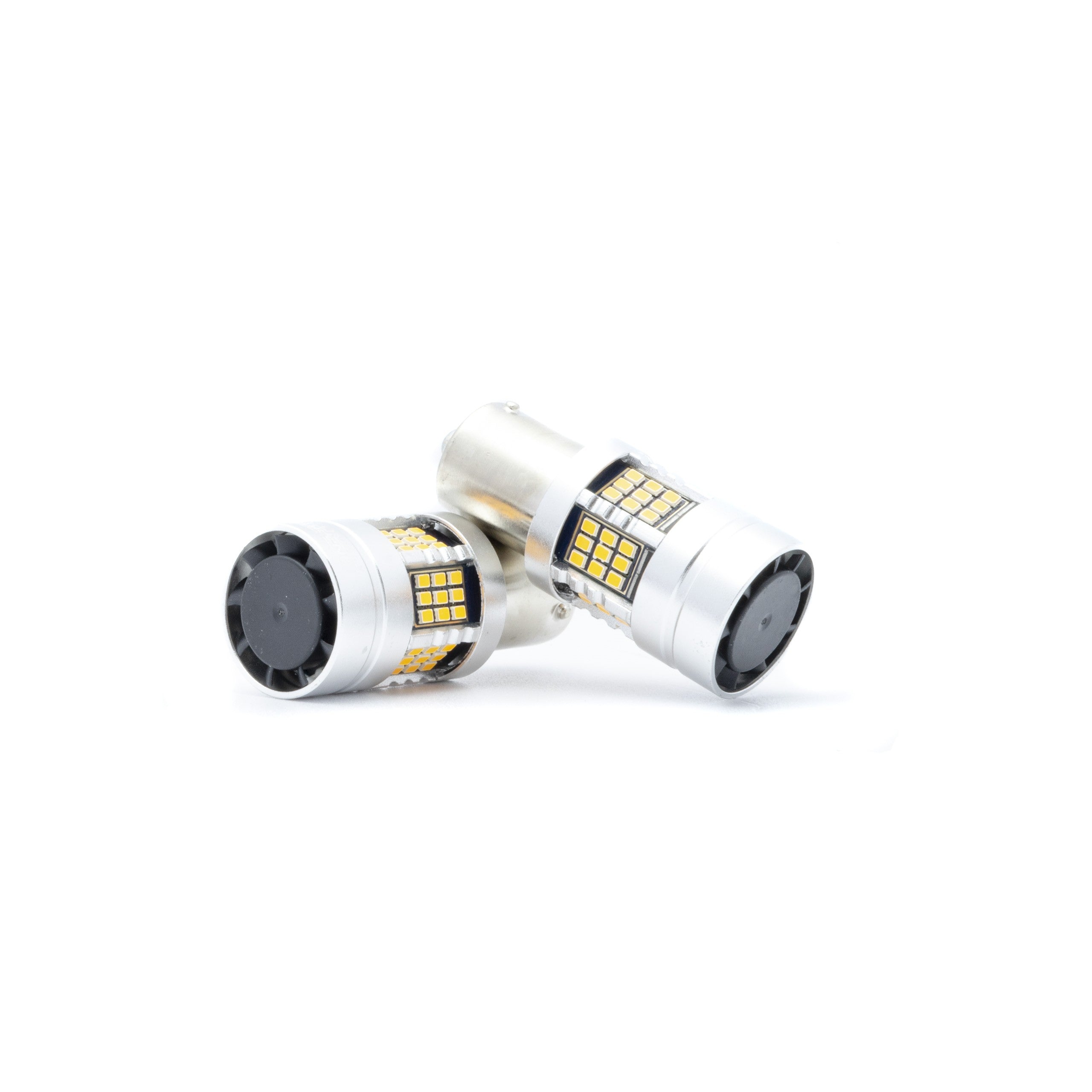 LED-lampa för bil – P21W – BA15S – 1700–1800K (Orange) – 54 LED – SMD 2016