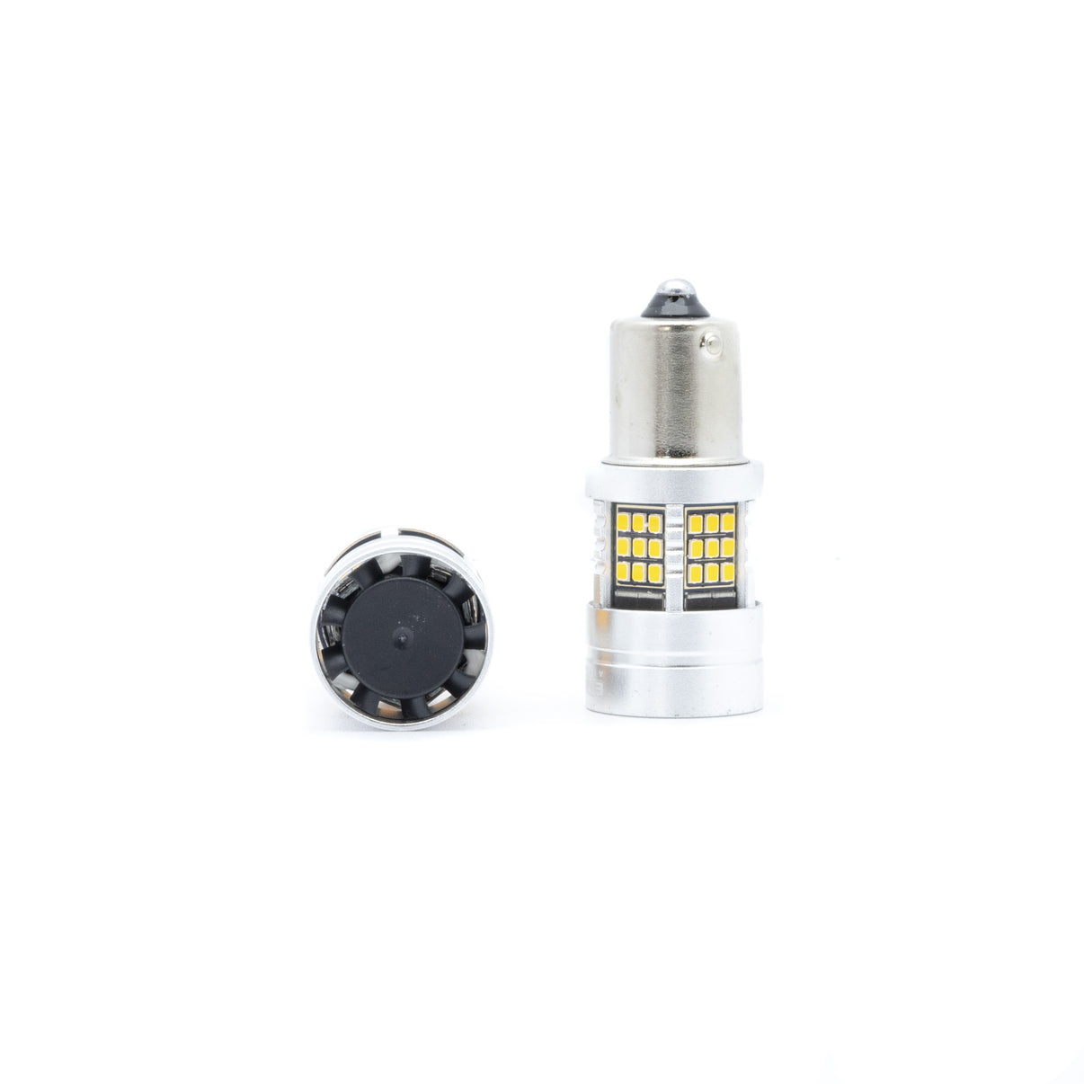 LED-lampa för bil – PY21W – BAU15S – 1700–1800K (Orange) – 54 LED – SMD 2016