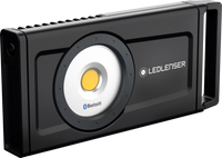 LEDLENSER IF8R Sort genopladeligt arbejdslys - produktbillede forfra | LED LINSER