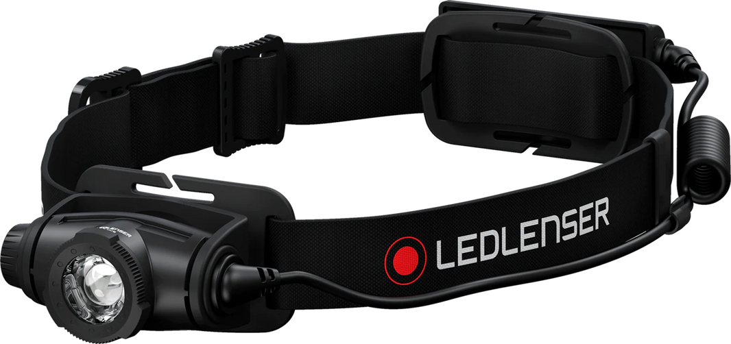 LEDLENSER H5R CORE Sort ES – produktbillede forfra | LED LINSER