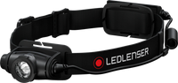 LEDLENSER H5R CORE Sort ES – produktbillede forfra | LED LINSER