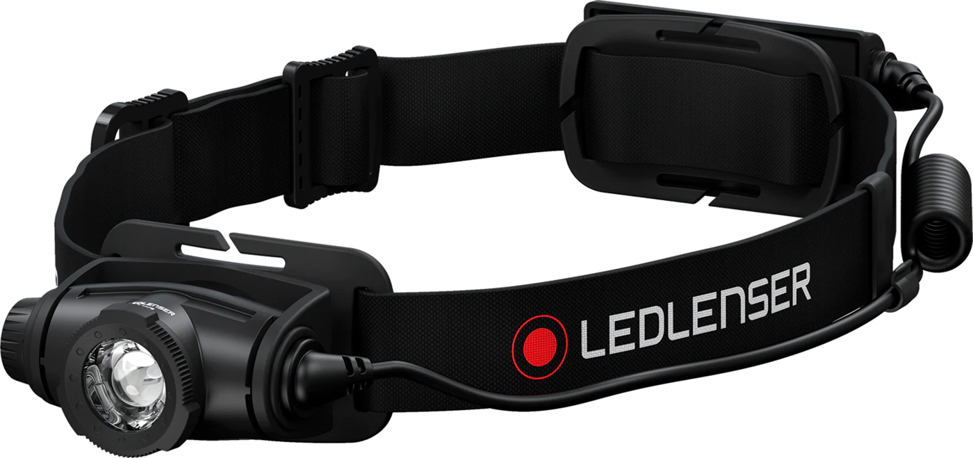 LEDLENSER H5R CORE Sort ES – produktbillede forfra | LED LINSER