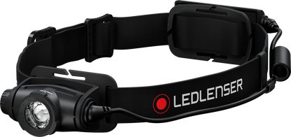 LEDLENSER H5R CORE Sort ES – produktbillede forfra | LED LINSER