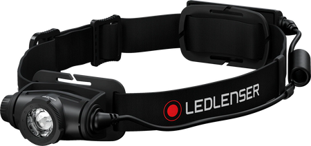 LEDLENSER H5R CORE Sort ES – produktbillede forfra | LED LINSER