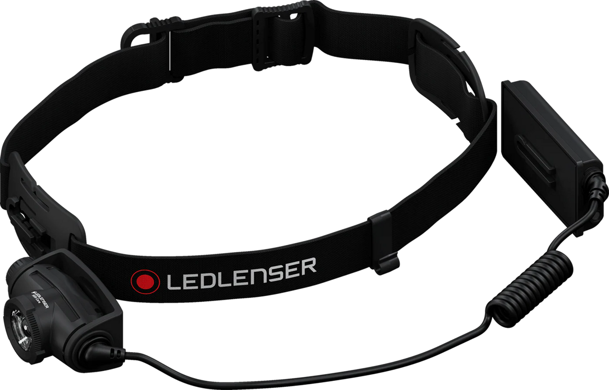 LED LENSER H5R CORE Sort ES – nærbillede detaljer | LED LINSER