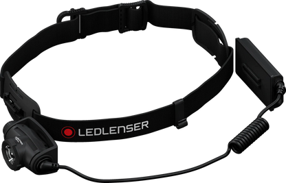 LED LENSER H5R CORE Sort ES – nærbillede detaljer | LED LINSER