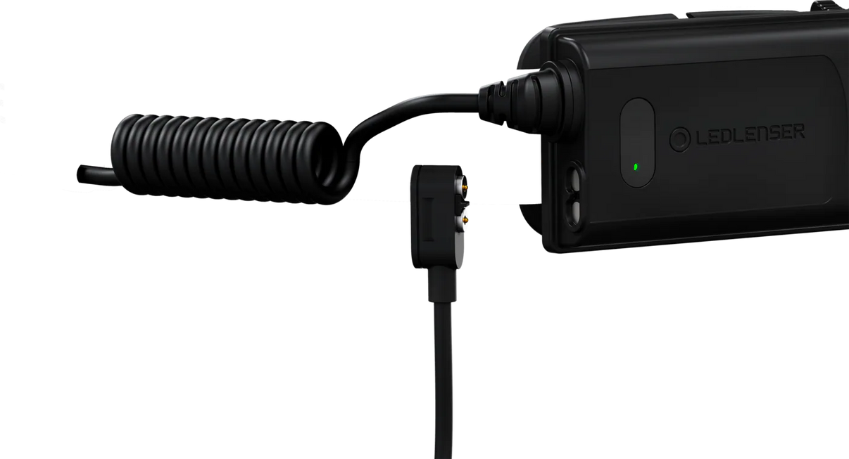 LEDLENSER H5R CORE Sort ES - produkt set fra siden | LED LINSER