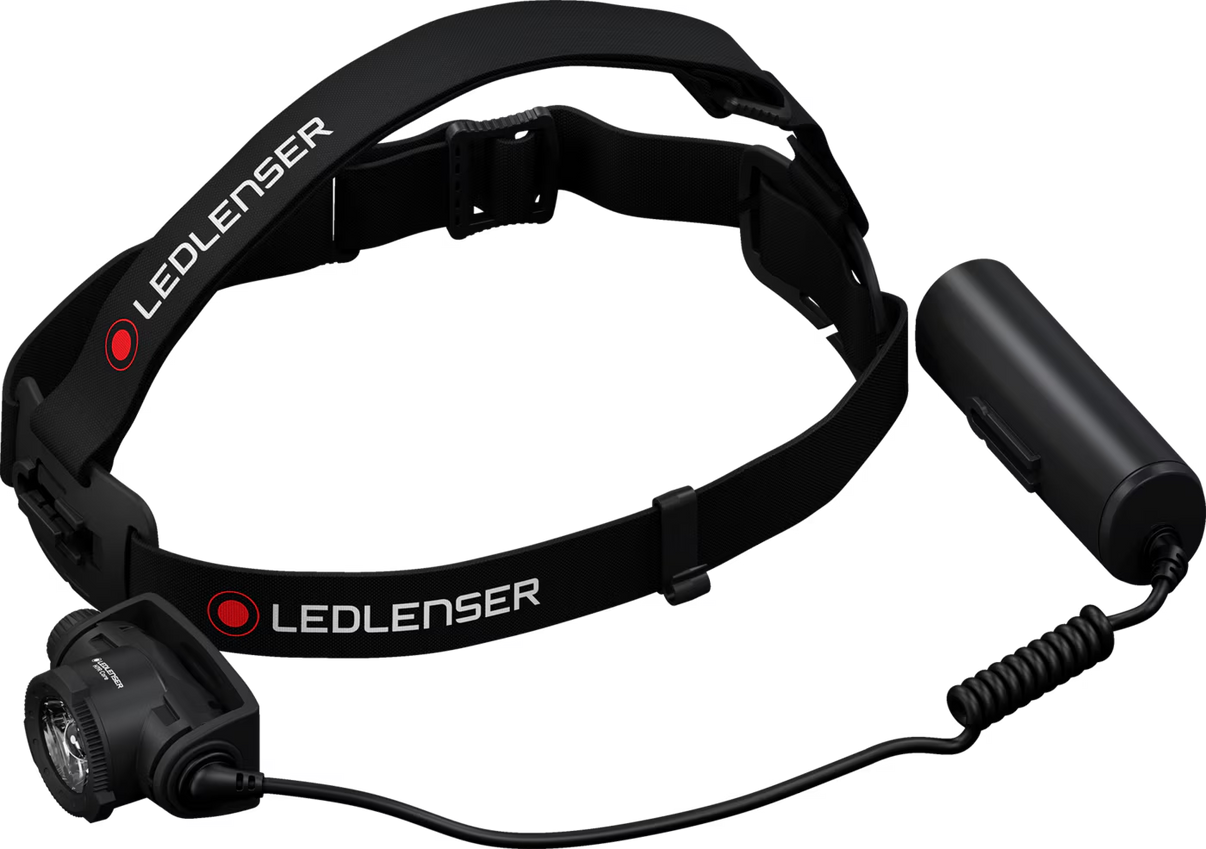 LED LENSES H7R CORE Black ES – nærbillede detaljer | LED LINSER