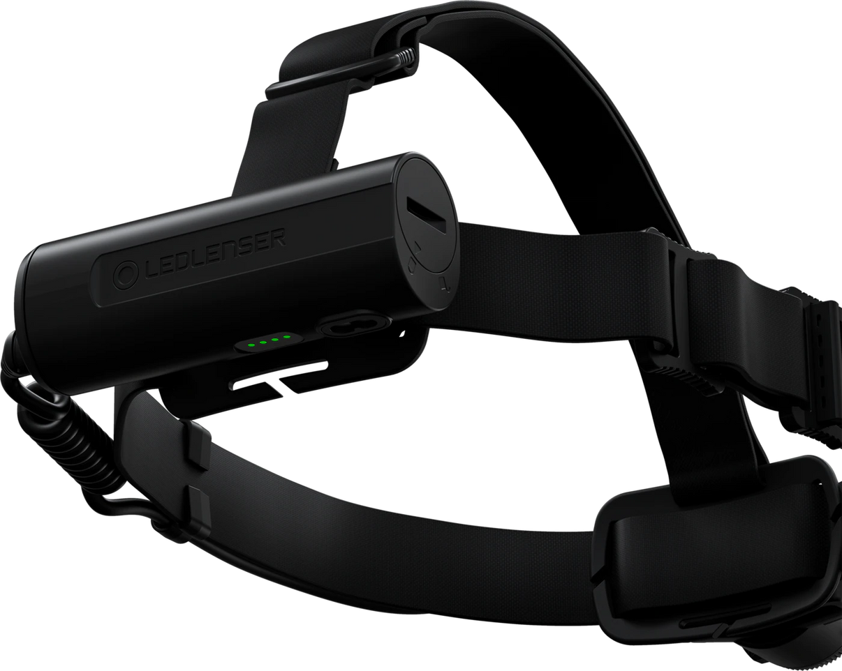 LEDLENSER H7R CORE Sort ES - produkt set fra siden | LED LINSER