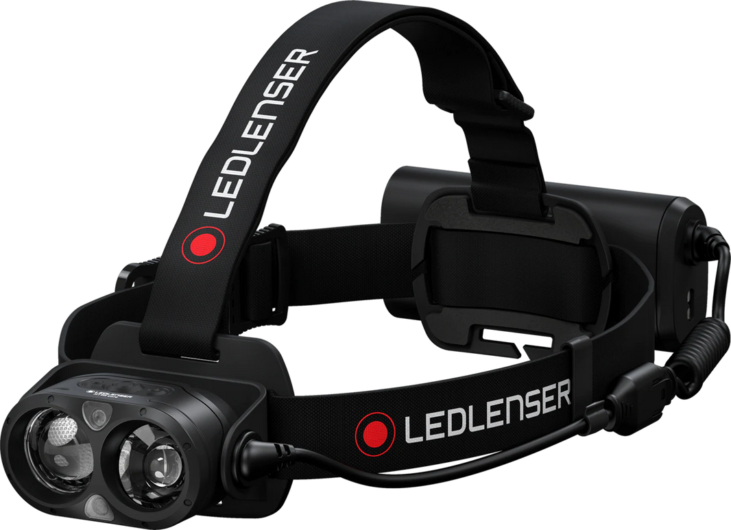 LEDLENSER H19R CORE Sort – produktbillede forfra | LED LINSER