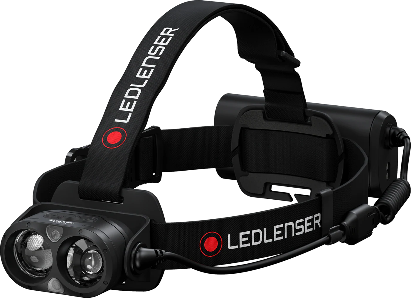 LEDLENSER H19R CORE Sort – produktbillede forfra | LED LINSER