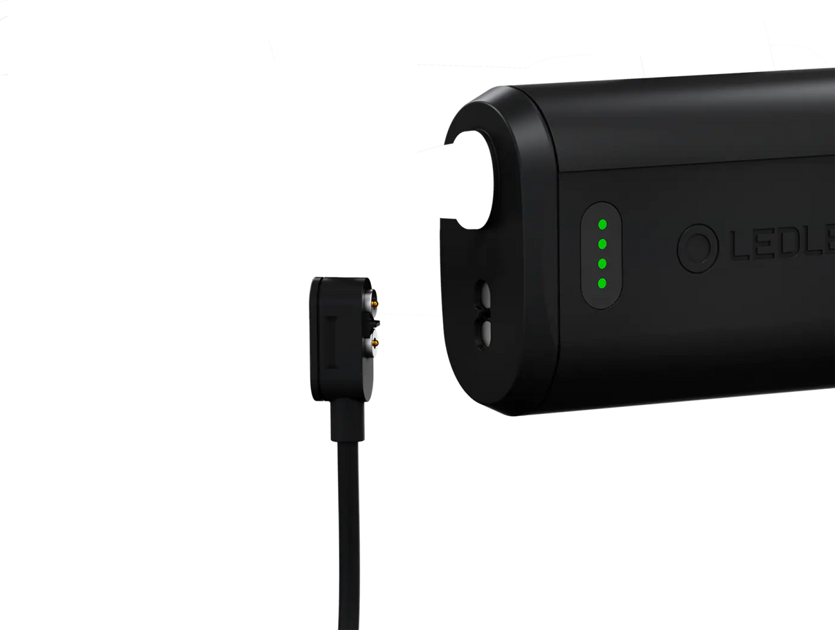 LEDLENSER H19R CORE Sort – nærbillede detaljer | LED LINSER