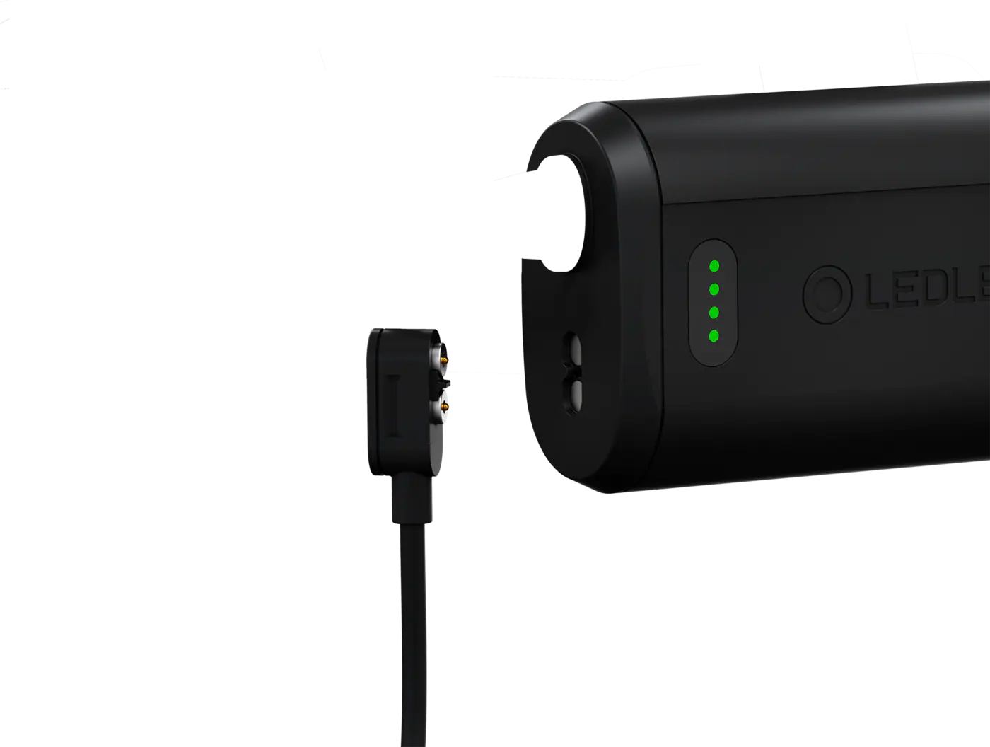 LEDLENSER H19R CORE Sort – nærbillede detaljer | LED LINSER