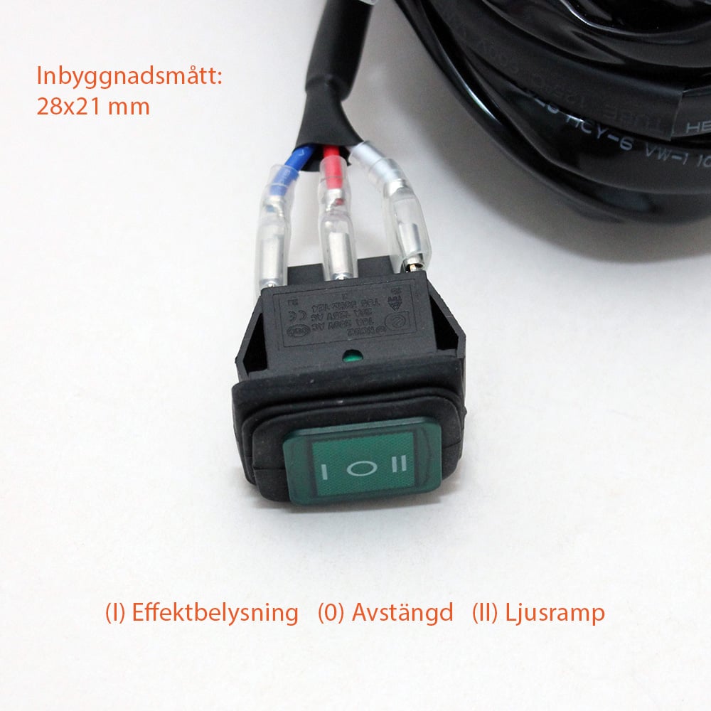 Reläkablage ON/OFF – närbild detaljer | Xenonkungen