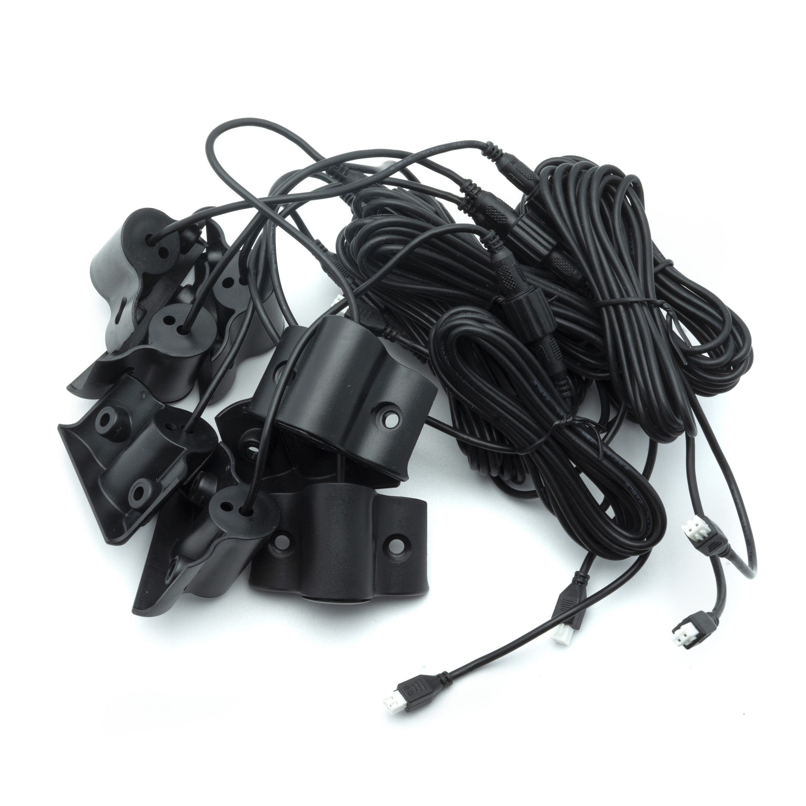 Parkeringssensor med summer – Svart – 8 sensorer
