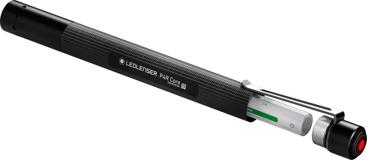 LEDLENSER P4R CORE – nærbillede detaljer | LED LINSER