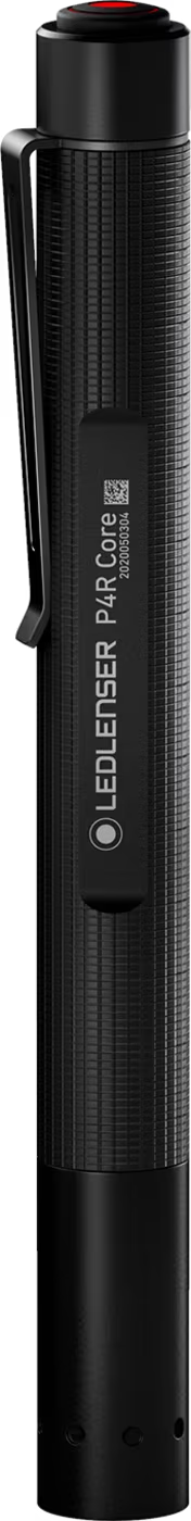 LEDLENSER P4R CORE - produkt set fra siden | LED LINSER