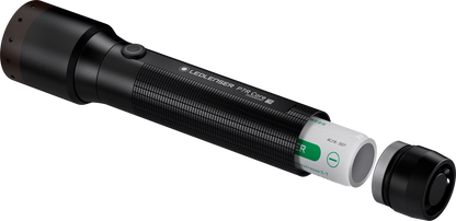 LED LENSER P7R CORE Black ONE – nærbillede detaljer | LED LINSER