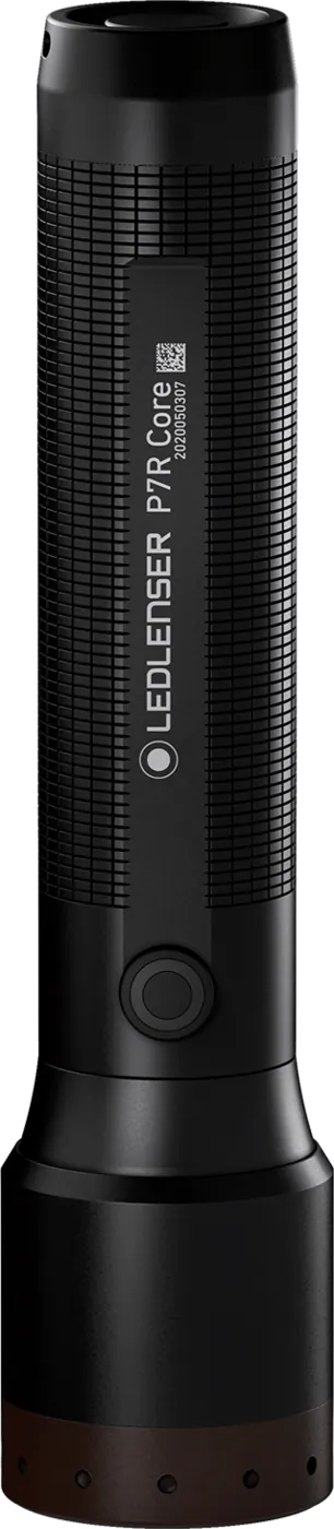 LEDLENSER P7R CORE Black ONE - produkt set fra siden | LED LINSER