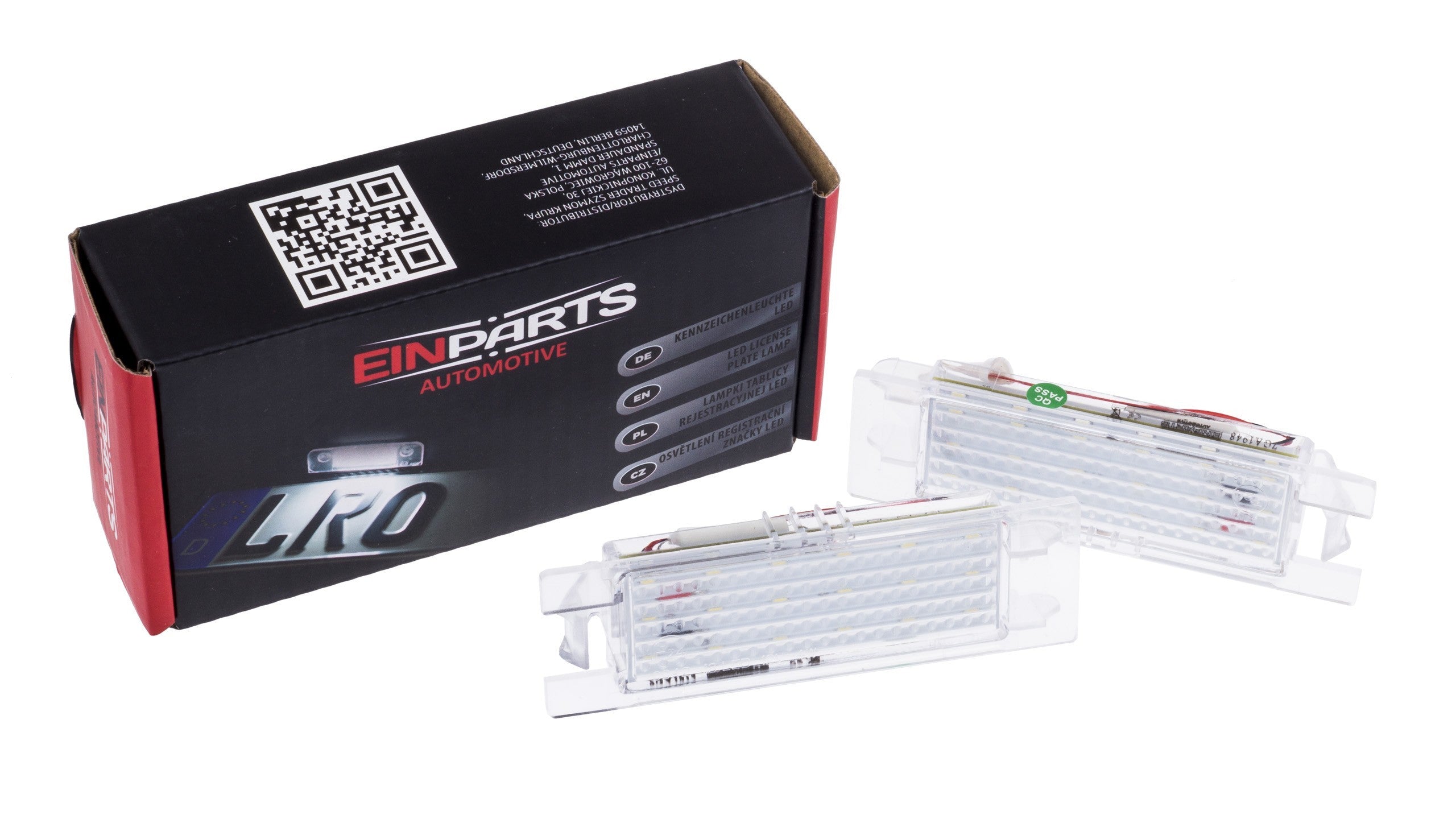 LED-skyltbelysning Opel Astra H Fl/Astra J m.fl.