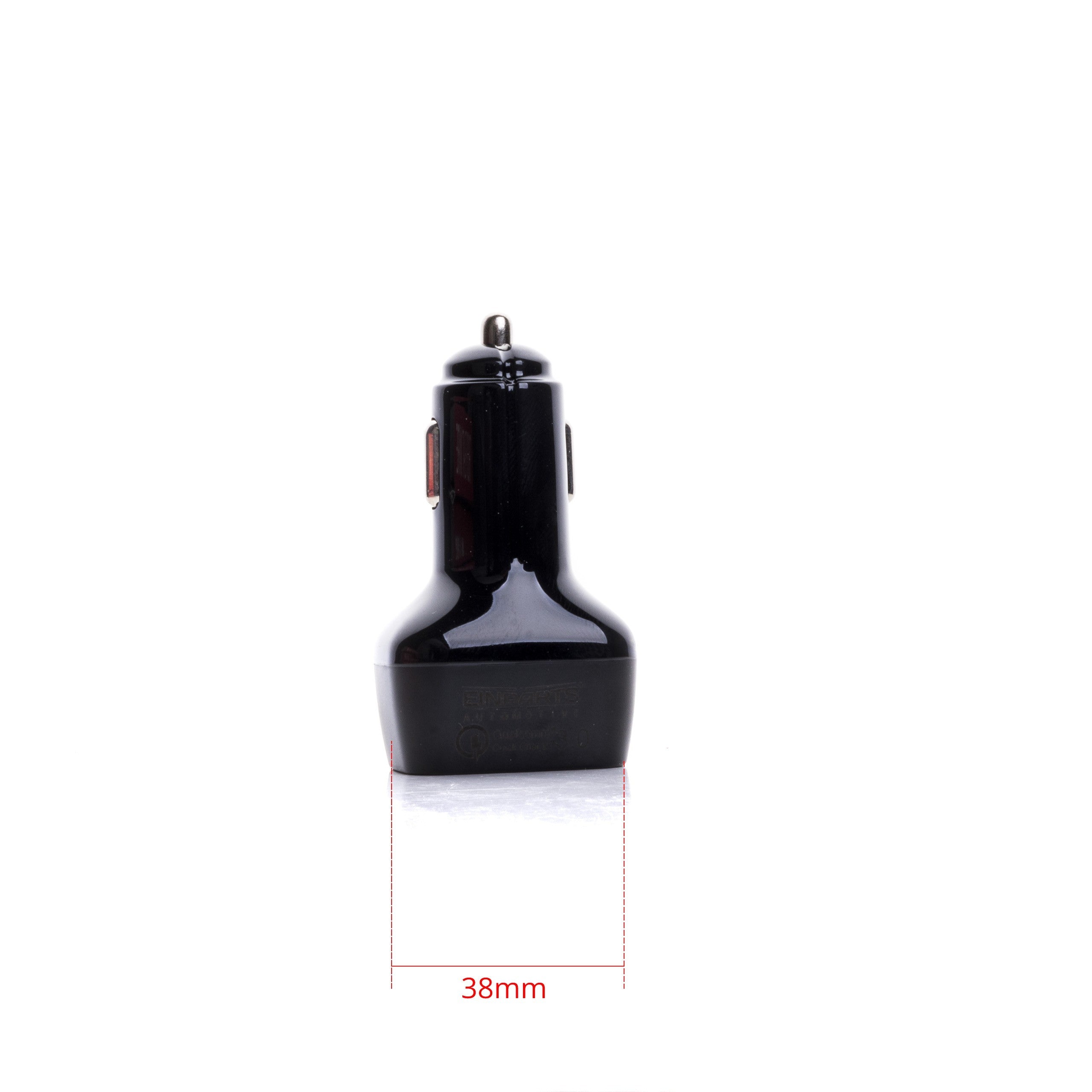 Laddkabel för elbil – Svart – 9V - 32V – 38 mm