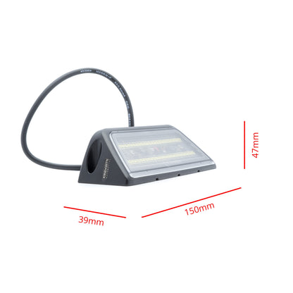 LED-arbetslampa – 52 W – 6000K – 52 LED – 150mm x 39mm x 47mm