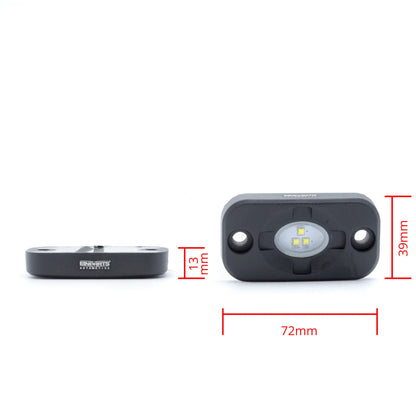 LED-arbetslampa – 15 W – 6000K – 3 LED – 1950 LM – 72mm x 39mm x 13mm