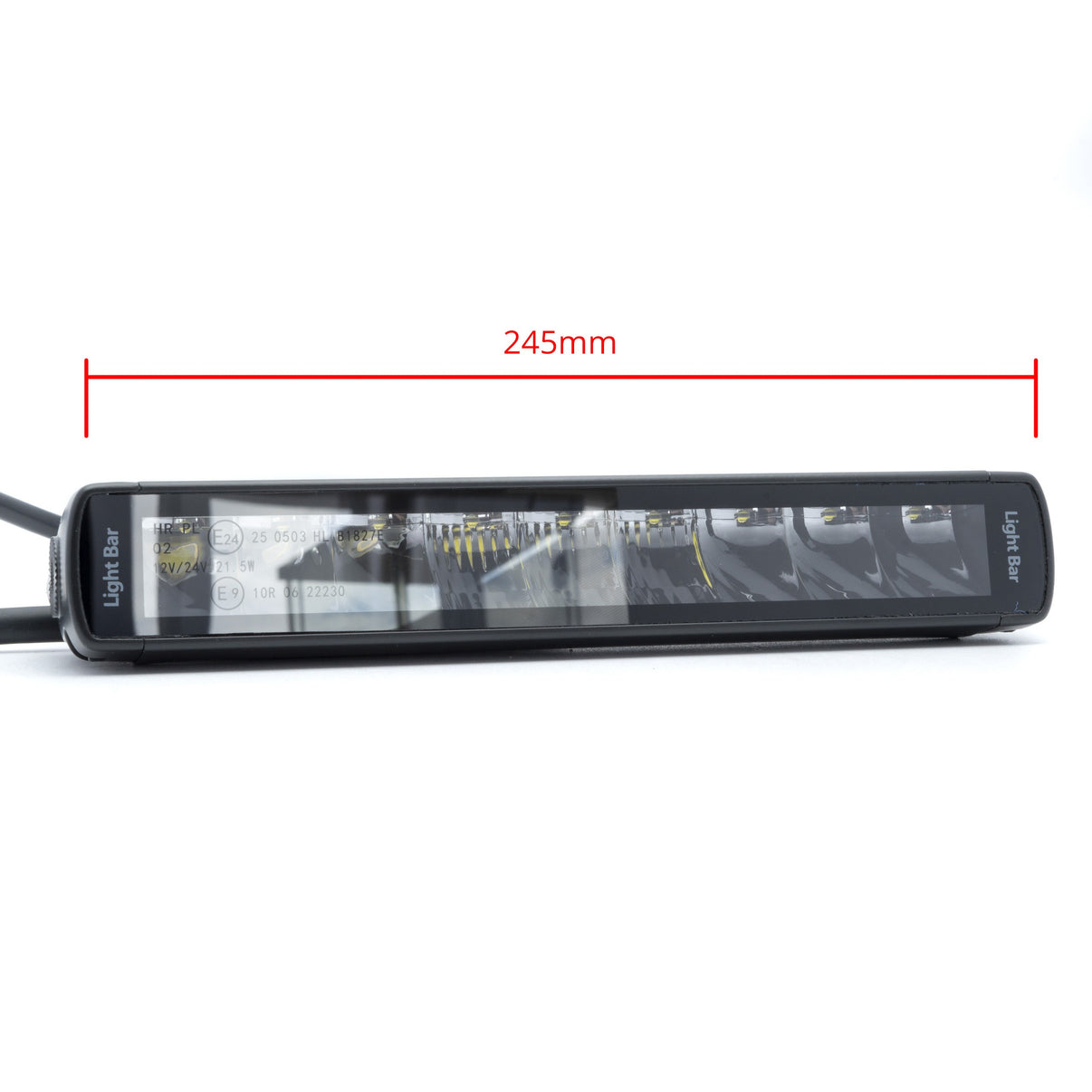 LED-extralampa – 45 W – 6000K – 9 LED – 5400 LM – 245 mm