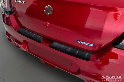 Lastskydd Black Mat Suzuki Swift VII halvkombi 5-dörrars 2024+ – Mattsvart – detaljbild 3