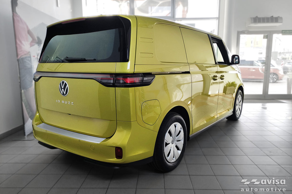 Lastskydd Textured Volkswagen ID Buzz (EB) 2022+/ ID Buzz Carbo (Ebn) 2022+ (utan Primer) – Silver satin – detaljbild 2