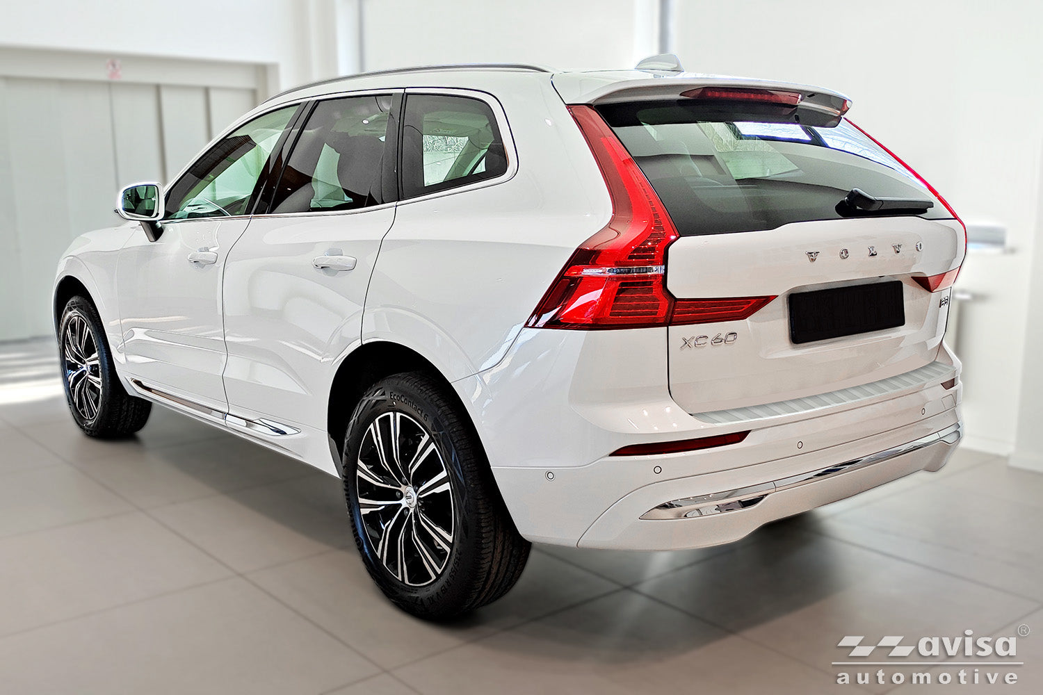 Lastskydd Soft Silver Volvo XC60 II/ R-Design 2017–2021, facelift 2021–2025, facelift 2025+ m.fl. – Soft Silver – detaljbild 2