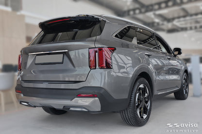 Bakluckelist Kia Sorento IV facelift 2020+ – Spegelpolerat silver (2/38233) – detaljbild 2