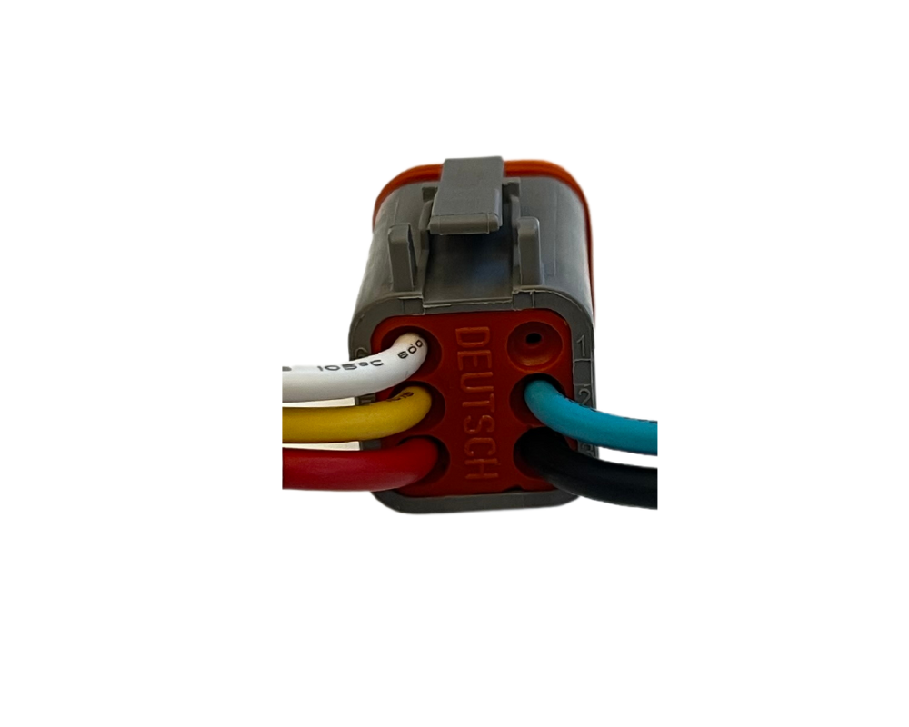 närbild på detaljer och material av Adapter DT6 till DTP – Xenonkungen