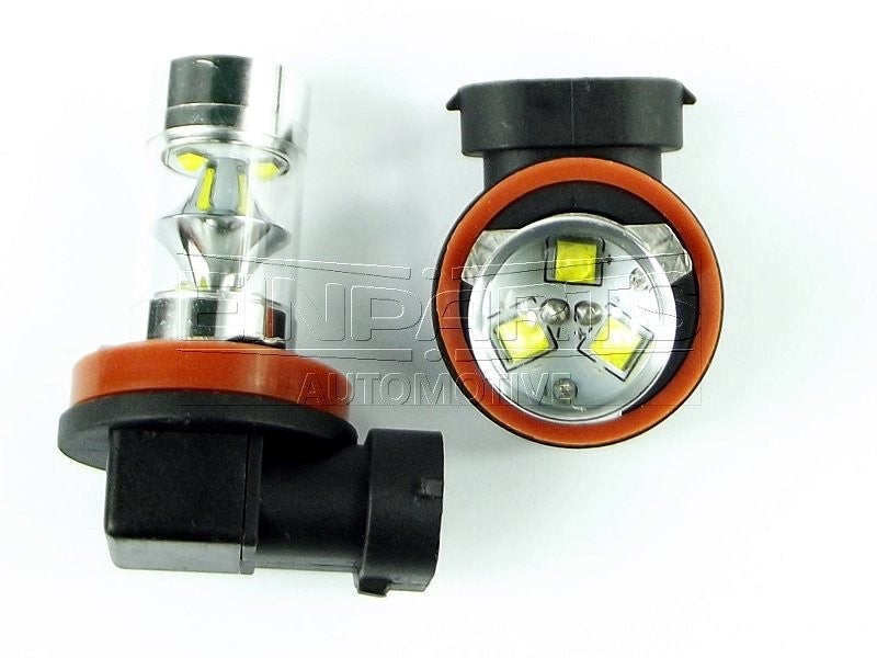 LED-lampa för bil – H11 – PGJ19–1/2 – 6000K – 9 LED – CREE XB-D – 2-pack