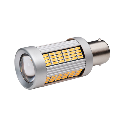 produktbillede fra forsiden viser BA15S – 1156 Signal Amber – Xenon King