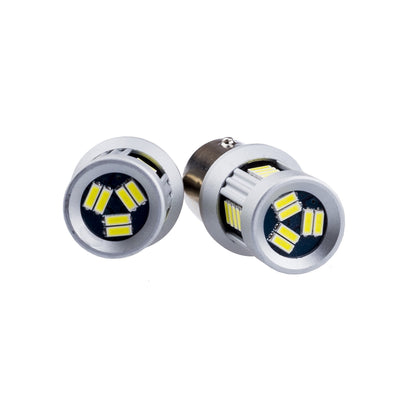LED-lampa för bil – P21/5W – BAY15d – 6000K – 30 LED – SMD 4014 – 2-pack