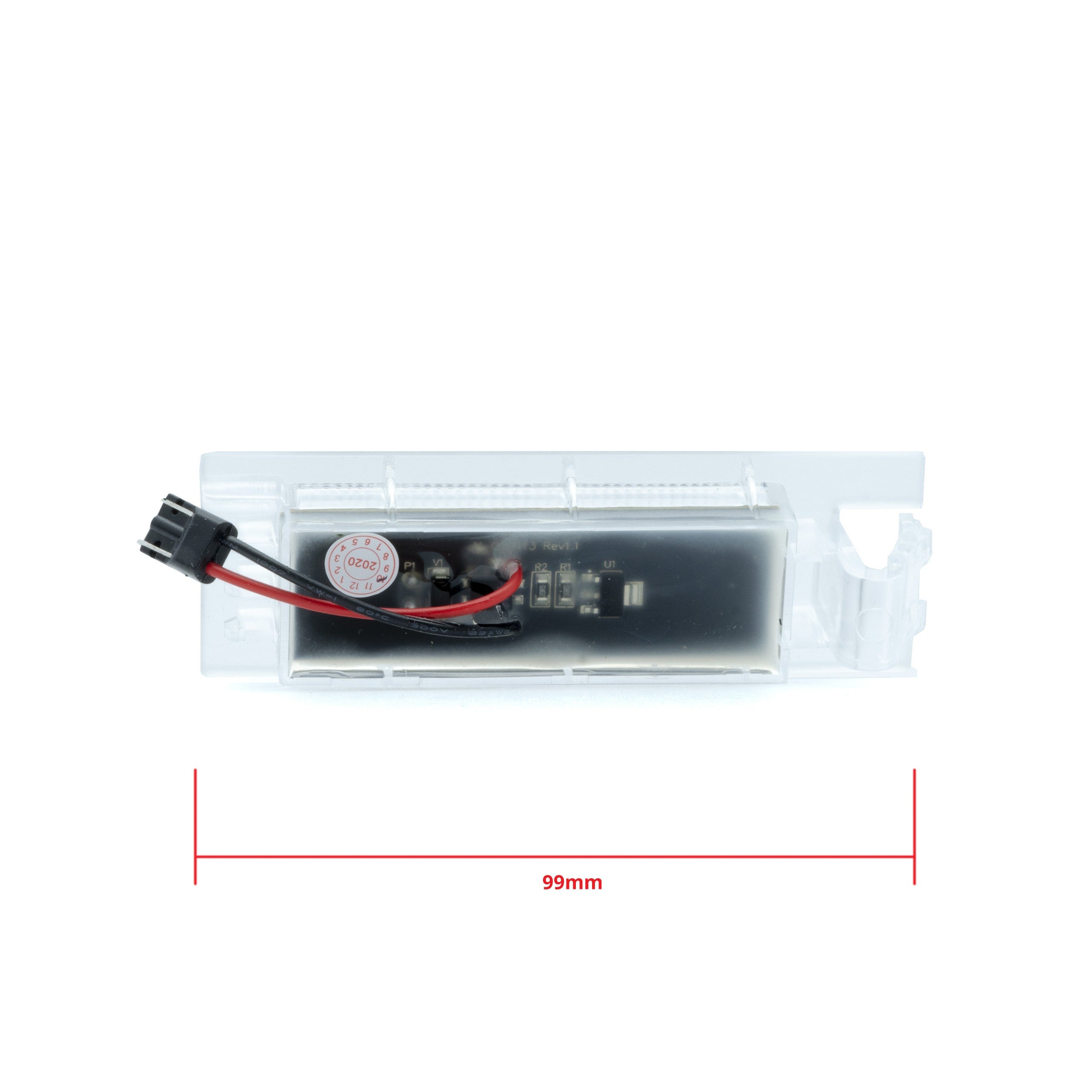 LED-skyltbelysning Hyundai Tucson/IX35 – 33 × 23 mm