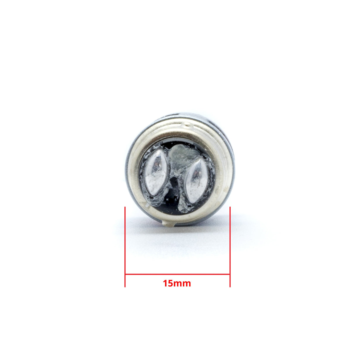 LED-lampa för bil – P21/5W – BAY15d – 1000–1500K (Röd) – 24 LED – SMD 3030