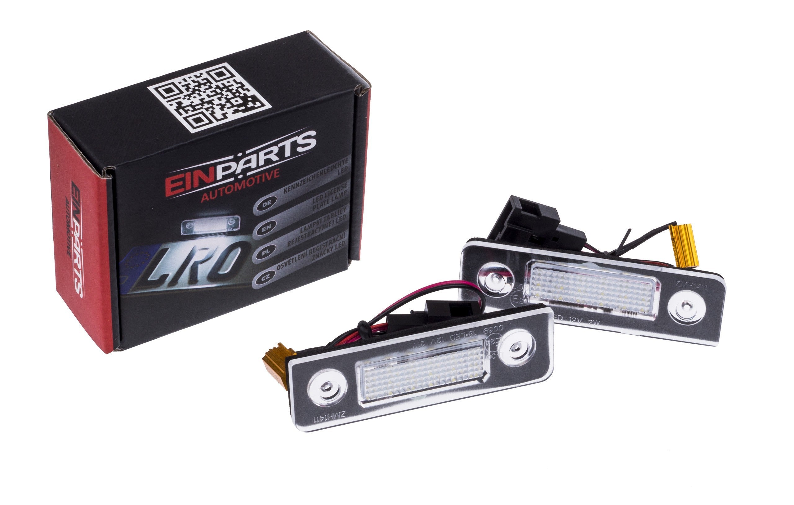 LED-skyltbelysning Skoda Octavia II/Roomster m.fl.