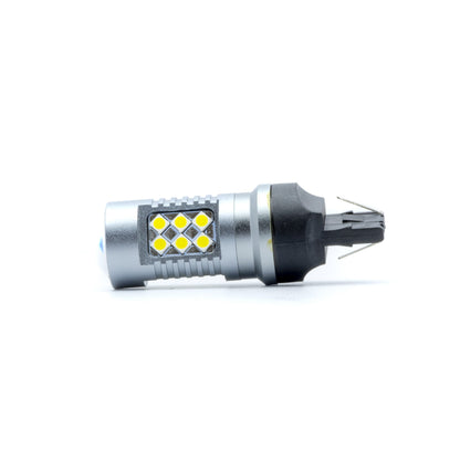 LED-lampa för bil – W21W – W3X16D – 6000K – 24 LED – SMD 3030 – 2-pack